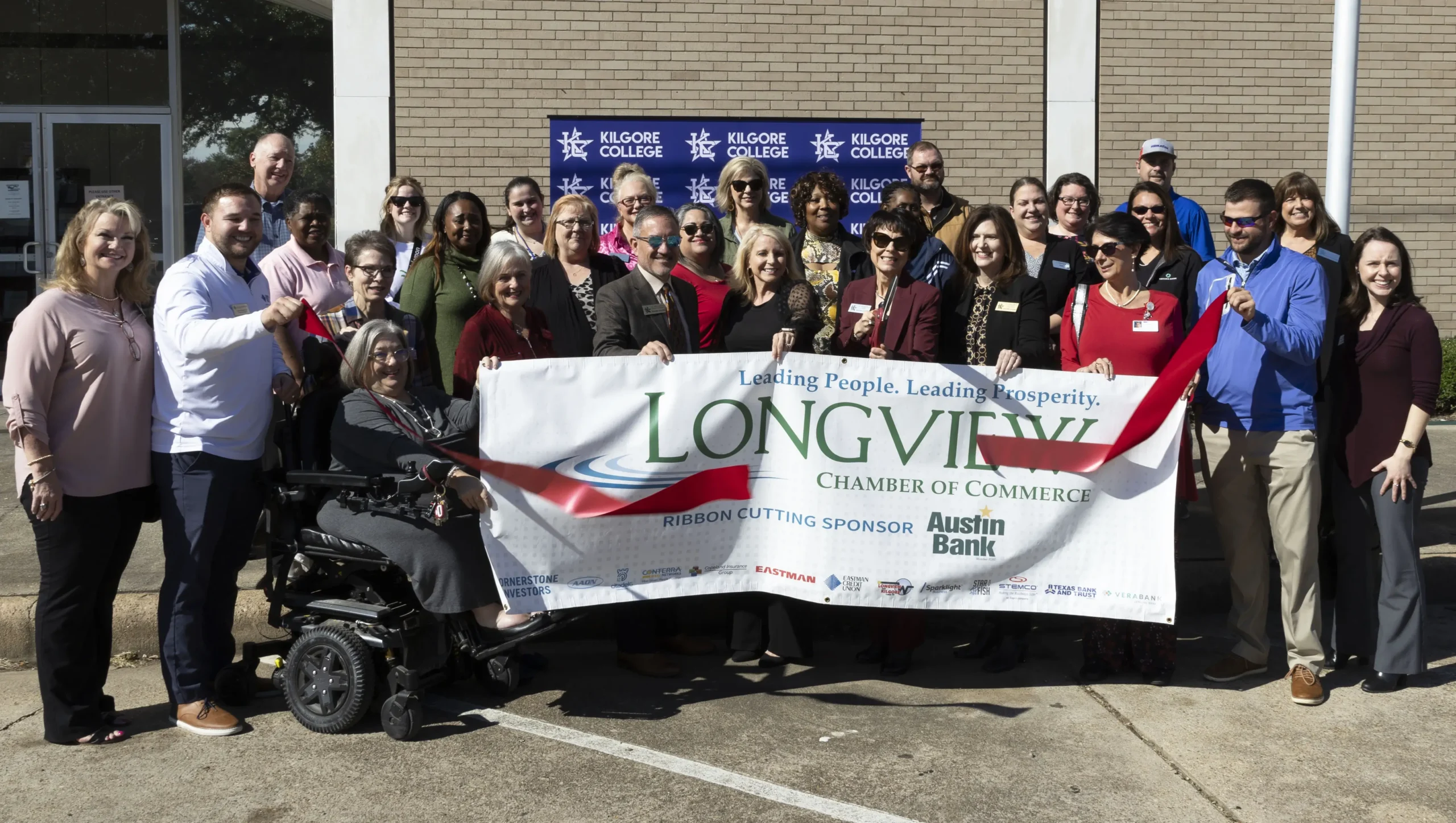 Longview Chamber hosts official ribbon cutting for Educational Opportunity  Center (EOC) in Longview - Kilgore College